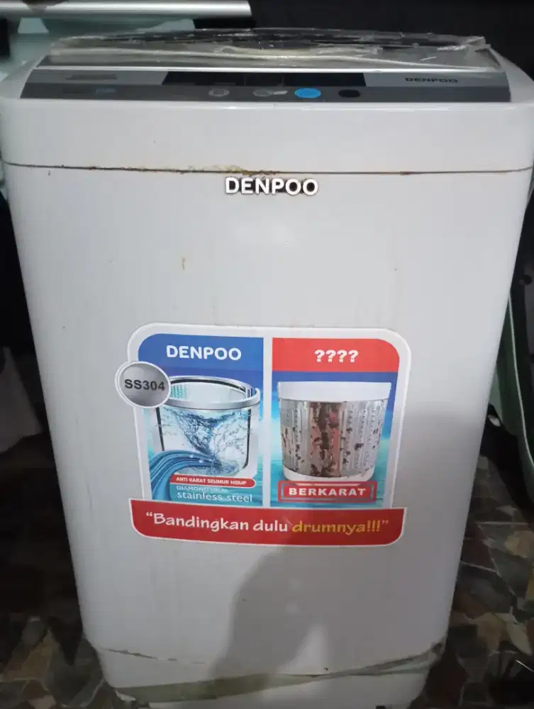 Mesin Cuci Denpo 1 tabung kapasitas 7 kilo