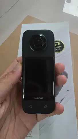 Kamera insta360 X3 mulus normal pembelian April 2025 Resmi