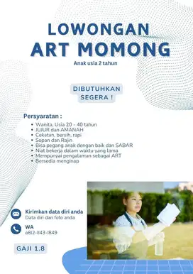 Lowongan Kerja ART MENGINAP