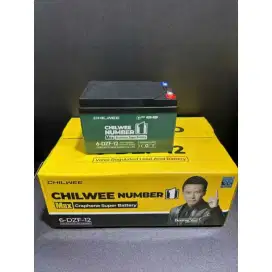 AKI SEPEDA LISTRIK BATERAI SEPEDA LISTRIK CHILWEE 12V-12AH 100% ORI