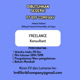 Lowongan Freelance Jakarta Selatan