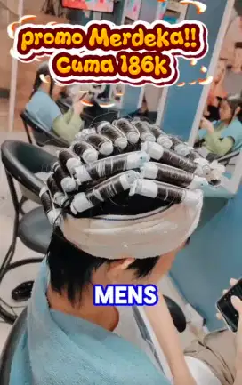 Perming Atau Hair Curly Pria masa kini