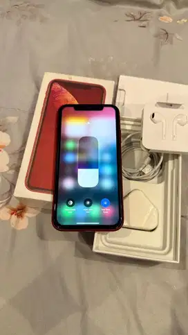 Dijual Iphone Xr Red 128GB Lengkap Terdaftar