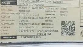 Honda Jazz 2015 Bensin