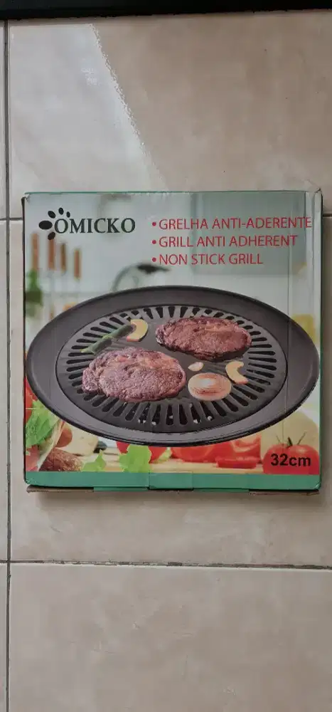 Grill plate / panggangan kompor non stick
