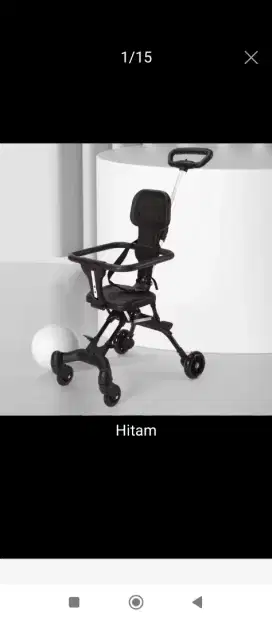Stroller lipat baru tp ada yg patah