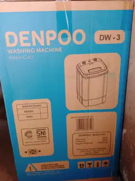 MESIN CUCI DENPOO DW-03 PORTABLE