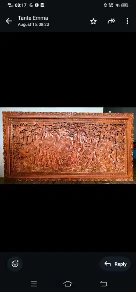 Ukiran Bali Kayu Jati
