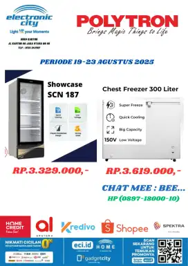 frezzer box dan showcase polytron