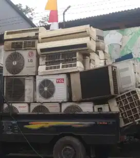 Terima ac bekas rusak mati dll