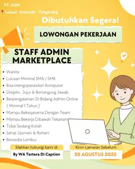 LOKER ADMIN ONLINE