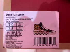Jual cepat Vans ski hi8 138 decon