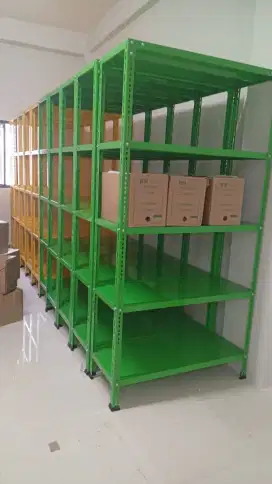 Rak besi siku lobang hrga murah
