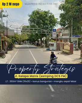 Dijual Ruang Usaha Strategis Samping DCS FM Kota Madiun