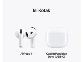 Airpod 4 + kpl charger