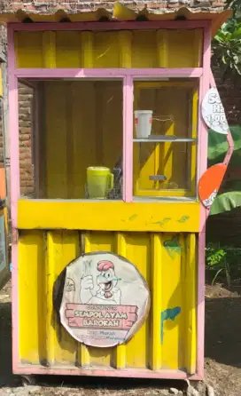 Rombong Booth Container Kondisi Bagus