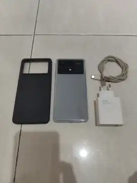 Poco X6 pro 12/512 gray HP charger mulus