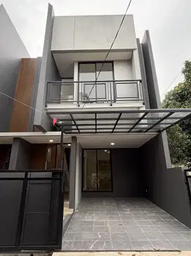 Dijual rumah hook bangunan mandiri gading serpong