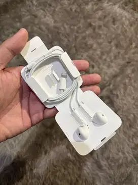 Earphone Lightning Original Apple copotan dari box baru new