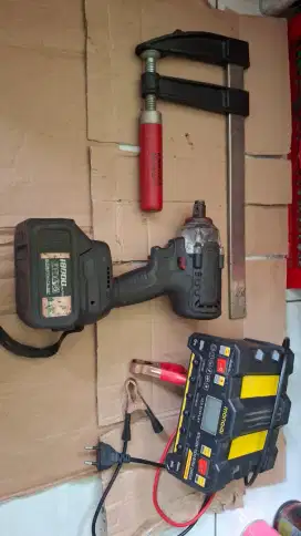 Dijual Impact SUNC 48S, Klem Jepit F, Charger Aki
