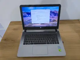 Laptop HP Core i5 Gen 6th Grafis Nvidia