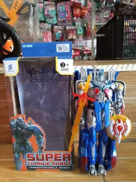 mainan anak robot transformer