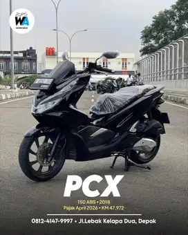 Cash/Kredit Honda Pcx 150 Abs Tahun 2018