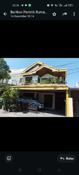 Rumah 2Lantai Murah siap Huni di Pandugo Baru, Rungkut, Sby