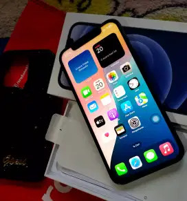 iPhone 12 128 iBox pribadi lumayan mlus lengkap