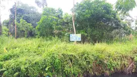 Dijual tanah di tepi jalan besar dekat Eka Hospital Jl. Soekarno Hatta