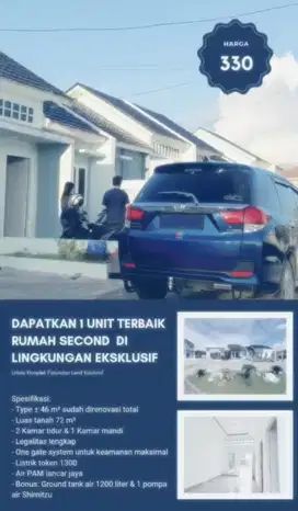 Jual rumah murah palembang