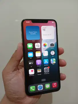 IPhone XS Max Gold 64Gb Lte Fullset ex inter normal mulus
