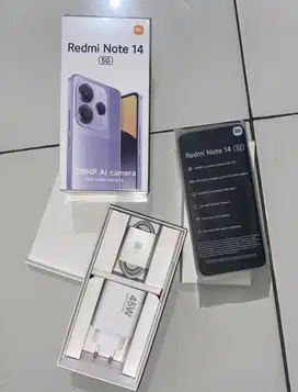 JUAL RUGI Redmi Note 14 5G – Baru Buka Segel, Belum Dipakai!