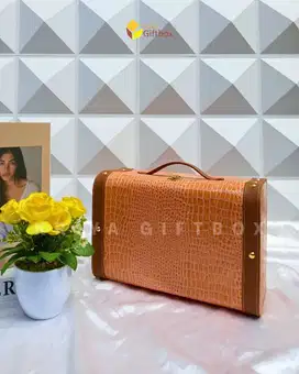Box Hampers Eksklusif Leather Croco | Hardbox Untuk Hampers Souvenir