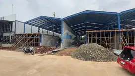 Dijual gudang industri di jl raya Parung panjang-Legok dekat tol