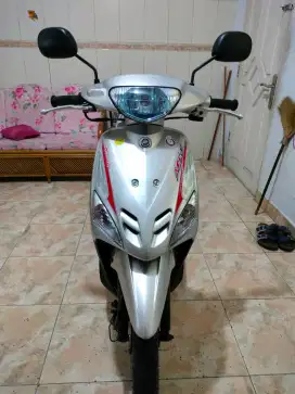 YAMAHA MIO SPORTY 5TL ASLI SILVER MASIH TANGAN PERTAMA DARI BARU