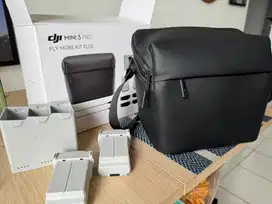 Paket fly more kit plus DJI Mini 3 4 Pro baterai tas