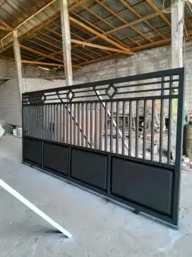 Tukang las pembuatan pagar kanopi tralis jendela