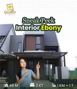 Rumah 2lantai di jalan mesjid ciater BSD banyak promo