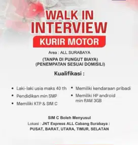 LOKER KURIR J&T