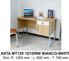 READY MEJA KANTOR KAKI BESI TERMURAH SALE