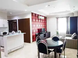 TURUN HARGA ! Dijual Apartemen Belleza Tipe 2 Kamar Kondisi Furnished
