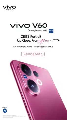 Vivo v60 kamera Zeiss telephoto