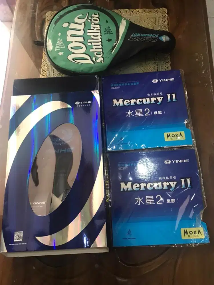 bet bat pingpong tenis meja merek yinhe T1S