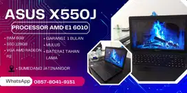 LAPTOP ASUS X550J BERGARANSI DAN MURAH
