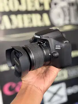 Canon 4000D Kit Mulus SC 7K Bonus Banyak