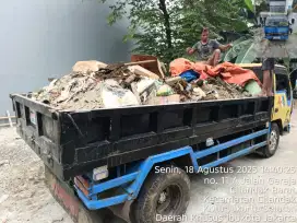 Jasa buang sampah puing