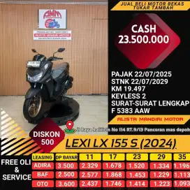 Yamaha ALL NEW LEXI LX S 155 tahun 2024