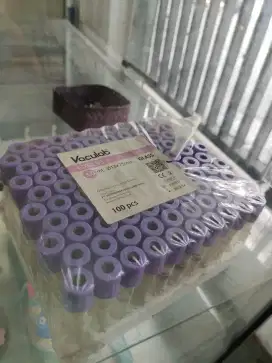 Vaculab glass buat nampung darah lab