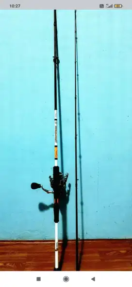 Joran eupro confidence, reel hinomiya peninsula, tas pancing